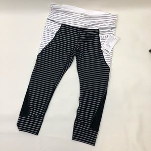 Athleta Pants - Athletes Striped Relay Capris Athleta Pants - Athletes Striped Relay Capris